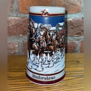 ANHEUSER-BUSCH 1989 Collector’ Series Beer Stein